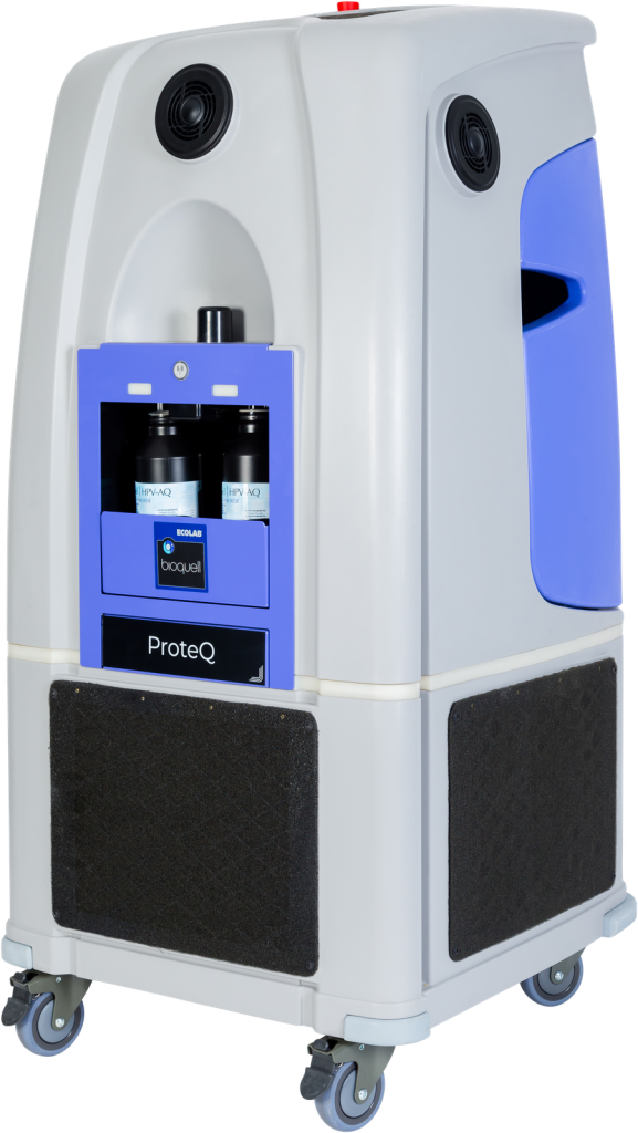 Bioquell ProteQ mobile hydrogen peroxide vapour generator