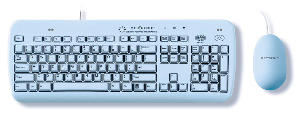 Medigenic Compliance Keyboard with sealed mouse