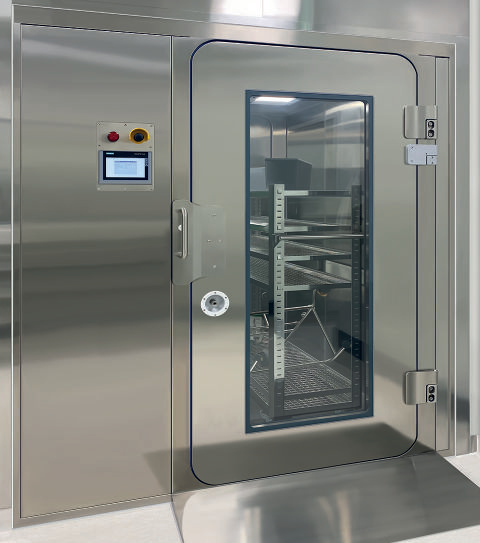 PBSC material decontamination chamber